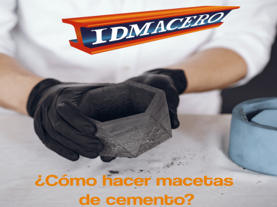 CÓMO HACER MACETAS DE CEMENTO